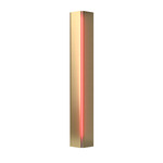 Gallery Small Wall Sconce - Modern Brass / Red