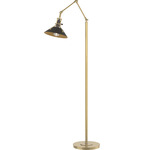 Henry Floor Lamp - Modern Brass / Black