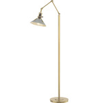 Henry Floor Lamp - Modern Brass / Vintage Platinum