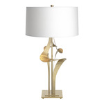 Antasia Table Lamp - Modern Brass / Natural Anna
