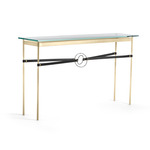 Equus Console Table - Modern Brass / Vintage Platinum