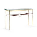 Equus Console Table - Modern Brass / Soft Gold