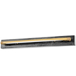 Hayden Wall Sconce - Aged Brass / Black Marble / White