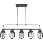 Starklake Linear Chandelier - Noble Bronze