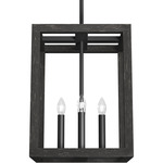 Squire Manor Pendant - Matte Black / Dark Ash