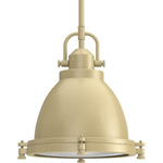 Bridgemoor Pendant - Modern Brass / Clear