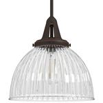 Cypress Grove Pendant - Onyx Bengal / Clear