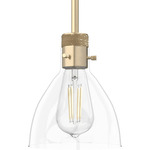 Van Nuys Mini Pendant - Alturas Gold / Clear