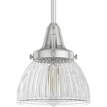 Cypress Grove Pendant - Brushed Nickel / Clear