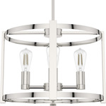 Astwood Chandelier - Polished Nickel