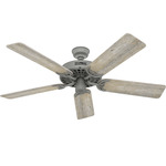 Original Outdoor Ceiling Fan - Matte Silver / Barnwood / Light Gray Oak