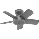 Omnia Outdoor Ceiling Fan - Matte Silver / Matte Silver