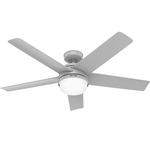 Yuma Outdoor Ceiling Fan with Light - Dove Grey / Dove Grey