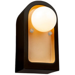 Arcade Wall Sconce - Carbon / Champagne Gold