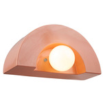 Crescent Wall Sconce - Gloss Blush