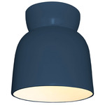 Ceramic Hourglass Ceiling Light Fixture - Midnight Sky