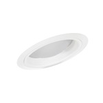 6330 6 inch Standard Slope Baffle Trim - White/ White Baffle