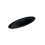 604 Series 6 Inch Super Slope Baffle Trim - Black/ Black Baffle