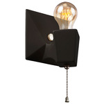 American Classics Geo Wall Sconce - Brushed Nickel / Carbon