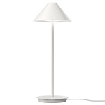Keglen Table Lamp - White / White