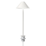 Keglen Table Lamp - White / White