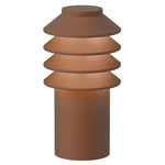 Bysted 24V Outdoor Bollard - Corten