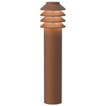 Bysted 24V Outdoor Bollard - Corten