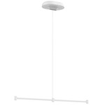 Dependant Linear Pendant Hanging Canopy - White