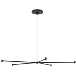 Dependant Circular Canopy for Pendants - Black