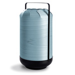 Chou Table Lamp - Black / Sea Blue Wood