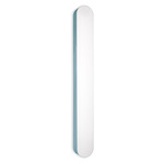 I-Club Large Wall / Ceiling Light - Chrome / Sea Blue Wood