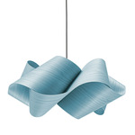Swirl Pendant - Black / Sea Blue