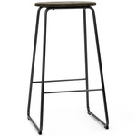 Earth Stool - Gunmetal / Dark Coffee