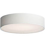 Prime Ceiling Light - White Weave