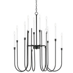 Tux Chandelier - Black