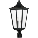 Sutton Place Vivex 120V Outdoor Post Mount - Black / Clear