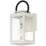 Nassau Vivex Outdoor Wall Sconce - White / Clear