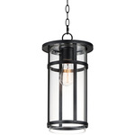 Clyde Vivex Outdoor Pendant - Black / Clear