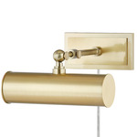 Holly Plug-In Picture Light - Aged Brass / Aged Brass
