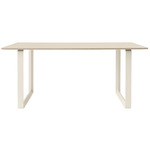70/70 Dining Table - Sand / Oak Veneer