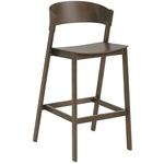 Cover Stool - Stained Dark Brown / Stained Dark Brown