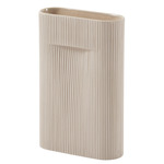 Ridge Vase - Beige / Beige