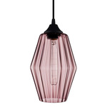 Marquise Petite Pendant - Black / Fig Optique