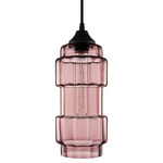 Muralla Pendant - Black / Fig Optique