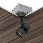 Vanishing Point Radiant Large for Millwork 24V/Remote Power - Black