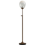Mist Floor Lamp - Pearl Cocoa / Frosted