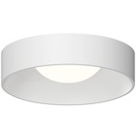 Ilios Ceiling Light Fixture - Satin White / Frosted