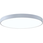 Pi Large Ceiling Light - Satin White / Optical