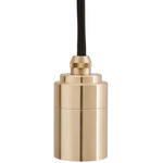 Plug-In Pendant - Brass