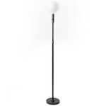 Poise Floor Lamp - Graphite / Matte White